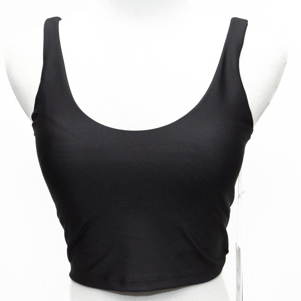 New Johnny Was Calme Endure Black Sports Bra Size XS